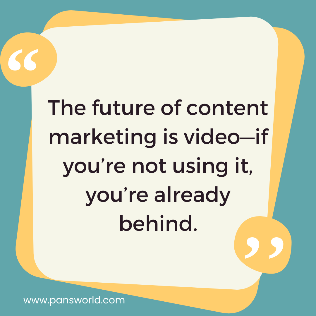 The future of content marketing is video—if you’re not using it, you’re already behind. The future of content marketing is video—if you’re not using it, you’re already behind.