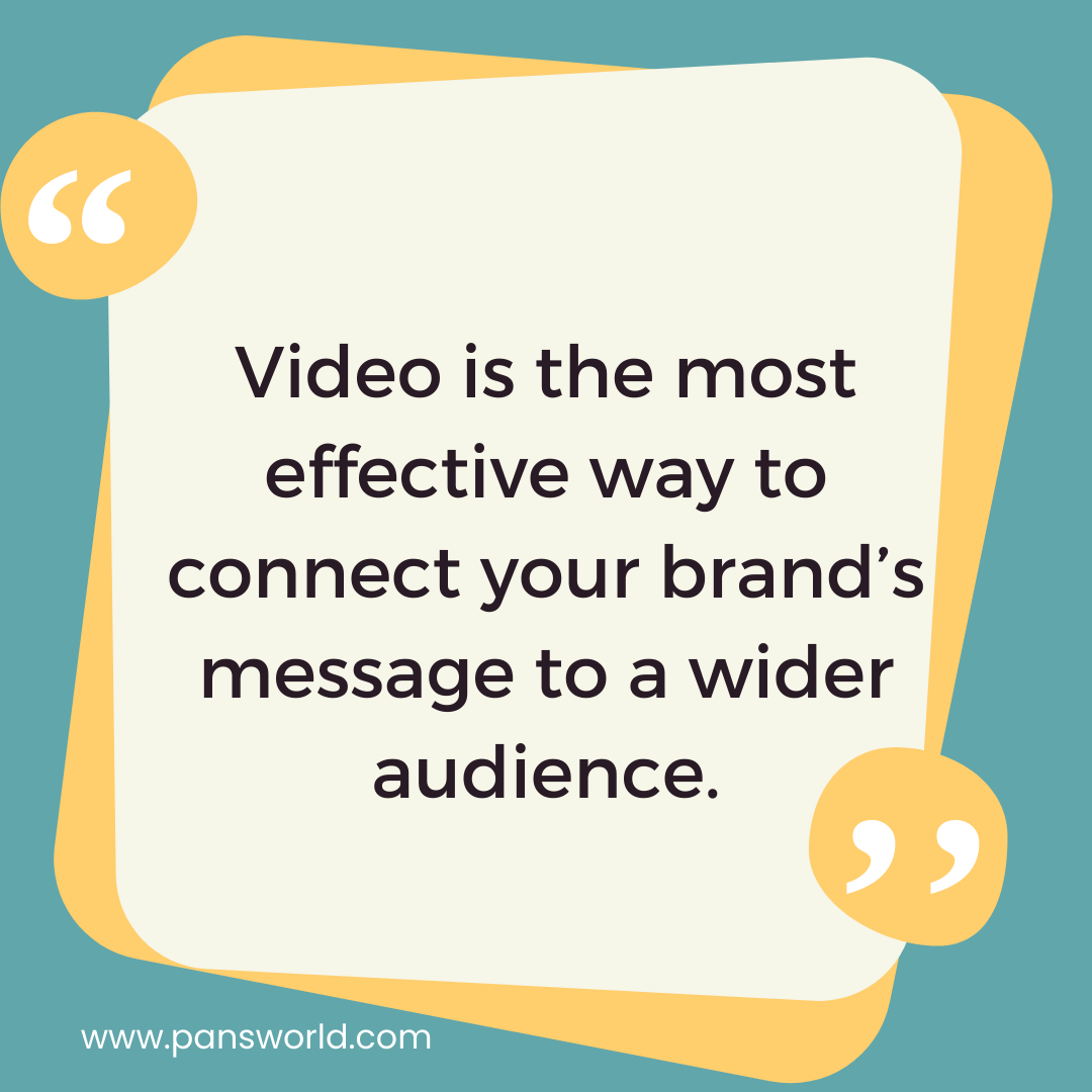Video is the most effective way to connect your brand’s message to a wider audience. Video is the most effective way to connect your brand’s message to a wider audience.