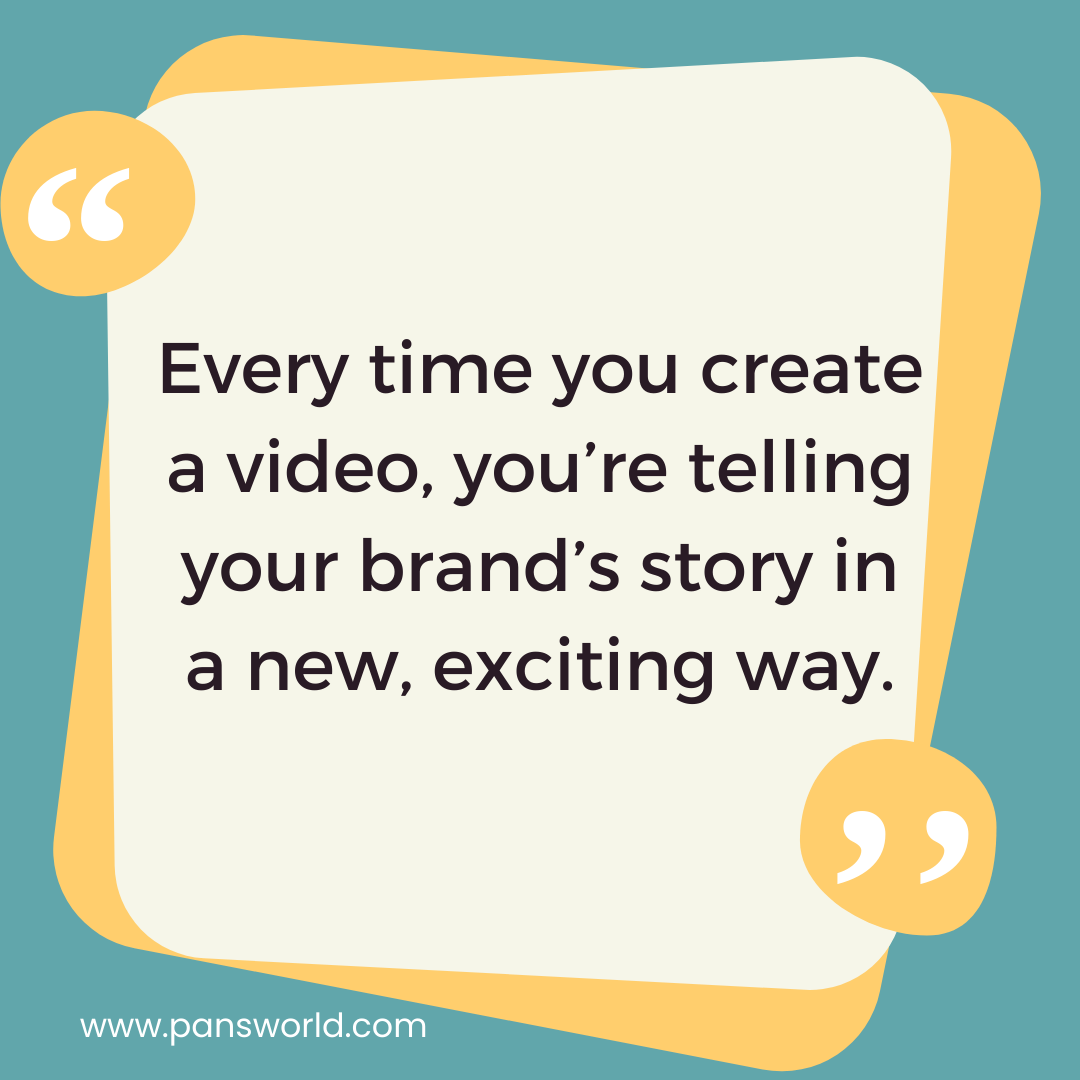 Every time you create a video, you’re telling your brand’s story in a new, exciting way. Every time you create a video, you’re telling your brand’s story in a new, exciting way.